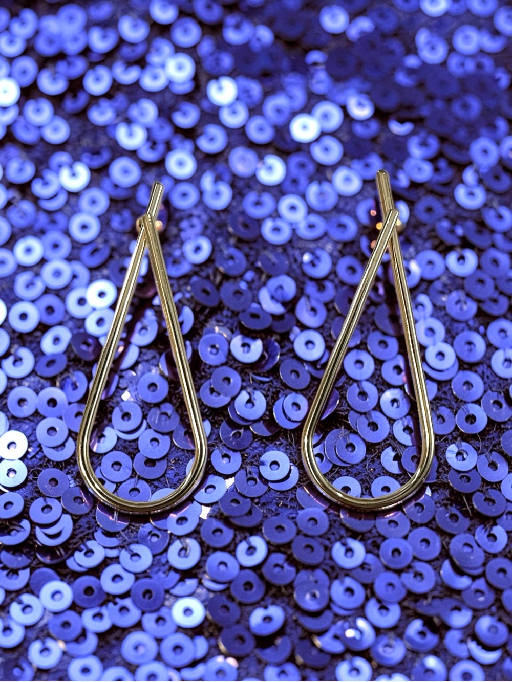 3 for $25 Sleek Gold Teardrop Earrings — Modern Women’s Jewelry or DIY Wrap